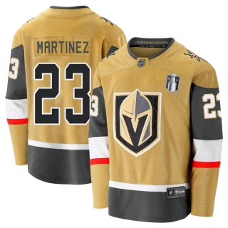 Men's Alec Martinez Vegas Golden Knights Fanatics Branded Breakaway 2020/21 Alternate 2023 Stanley Cup Final Jersey - Premier Go