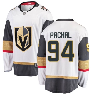 Men's Brayden Pachal Vegas Golden Knights Fanatics Branded Away Jersey - Breakaway White
