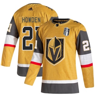Men's Brett Howden Vegas Golden Knights Adidas 2020/21 Alternate 2023 Stanley Cup Final Jersey - Authentic Gold