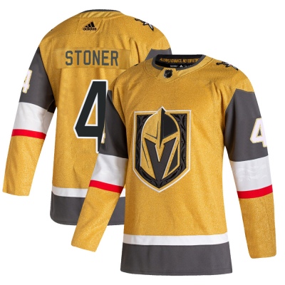 Men's Clayton Stoner Vegas Golden Knights Adidas 2020/21 Alternate Jersey - Authentic Gold