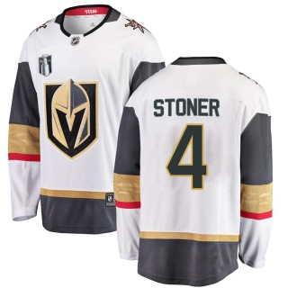 Men's Clayton Stoner Vegas Golden Knights Fanatics Branded Away 2023 Stanley Cup Final Jersey - Breakaway White