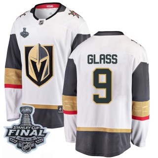 Men's Cody Glass Vegas Golden Knights Fanatics Branded Away 2018 Stanley Cup Final Patch Jersey - Breakaway White