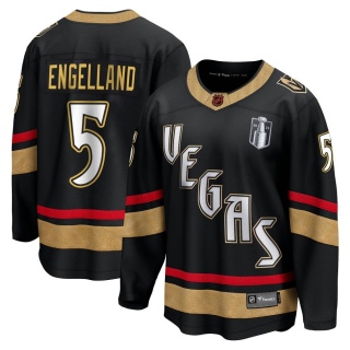 Men's Deryk Engelland Vegas Golden Knights Fanatics Branded Special Edition 2.0 2023 Stanley Cup Final Jersey - Breakaway Black