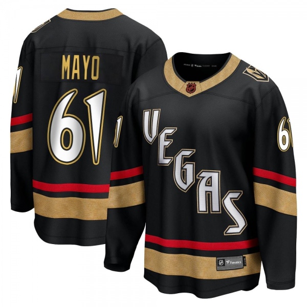 Men's Dysin Mayo Vegas Golden Knights Fanatics Branded Special Edition 2.0 Jersey - Breakaway Black
