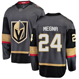 Men's Jaycob Megna Vegas Golden Knights Fanatics Branded Home Jersey - Breakaway Black
