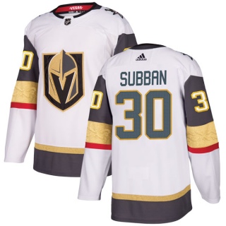 Men's Malcolm Subban Vegas Golden Knights Adidas Away Jersey - Authentic White