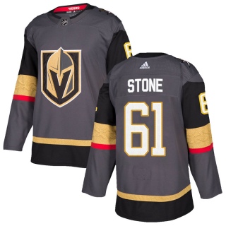 Men's Mark Stone Vegas Golden Knights Adidas Home Jersey - Authentic Gray