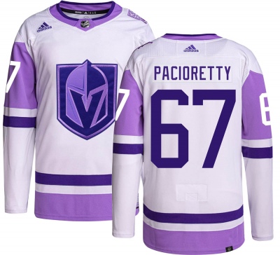 Men's Max Pacioretty Vegas Golden Knights Adidas Hockey Fights Cancer Jersey - Authentic