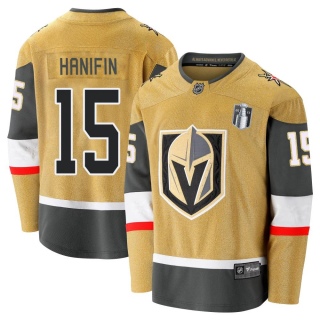 Men's Noah Hanifin Vegas Golden Knights Fanatics Branded Breakaway 2020/21 Alternate 2023 Stanley Cup Final Jersey - Premier Gol