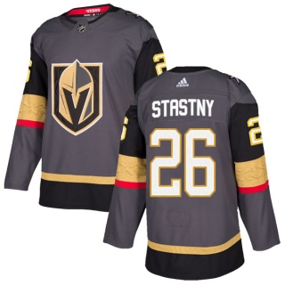 Men's Paul Stastny Vegas Golden Knights Adidas Home Jersey - Authentic Gray