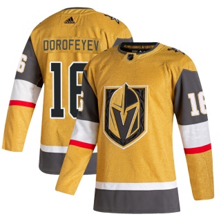 Men's Pavel Dorofeyev Vegas Golden Knights Adidas 2020/21 Alternate Jersey - Authentic Gold