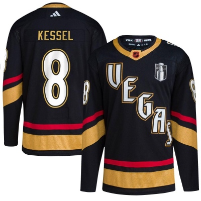 Men's Phil Kessel Vegas Golden Knights Adidas Reverse Retro 2.0 2023 Stanley Cup Final Jersey - Authentic Black