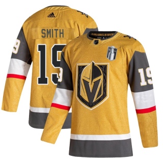 Men's Reilly Smith Vegas Golden Knights Adidas 2020/21 Alternate 2023 Stanley Cup Final Jersey - Authentic Gold