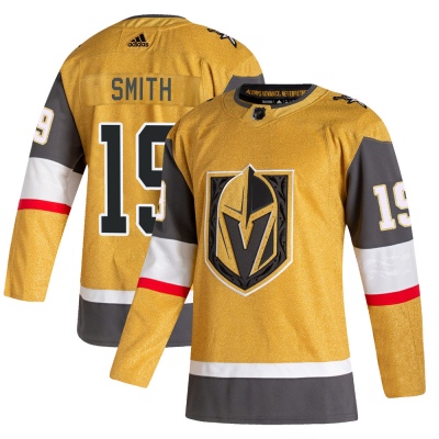 Men's Reilly Smith Vegas Golden Knights Adidas 2020/21 Alternate Jersey - Authentic Gold