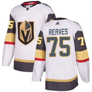 Men's Ryan Reaves Vegas Golden Knights Adidas Away Jersey - Authentic White
