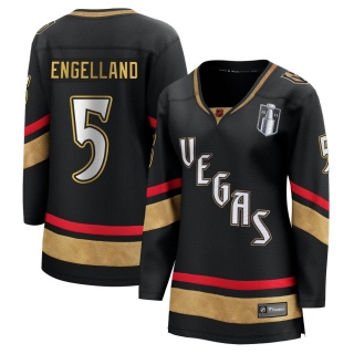 Women's Deryk Engelland Vegas Golden Knights Fanatics Branded Special Edition 2.0 2023 Stanley Cup Final Jersey - Breakaway Blac