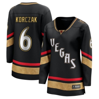 Women's Kaedan Korczak Vegas Golden Knights Fanatics Branded Special Edition 2.0 Jersey - Breakaway Black