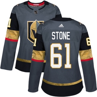 Women's Mark Stone Vegas Golden Knights Adidas Home Jersey - Authentic Gray