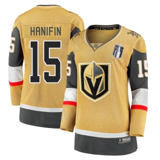 Women's Noah Hanifin Vegas Golden Knights Fanatics Branded Breakaway 2020/21 Alternate 2023 Stanley Cup Final Jersey - Premier G