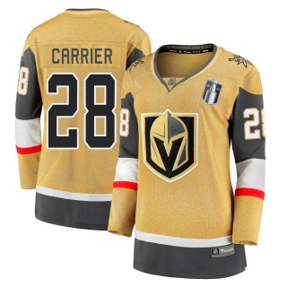 Women's William Carrier Vegas Golden Knights Fanatics Branded Breakaway 2020/21 Alternate 2023 Stanley Cup Final Jersey - Premie