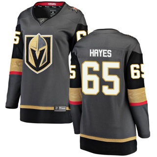 Women's Zachary Hayes Vegas Golden Knights Fanatics Branded Home Jersey - Breakaway Black