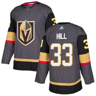Youth Adin Hill Vegas Golden Knights Adidas Home Jersey - Authentic Gray
