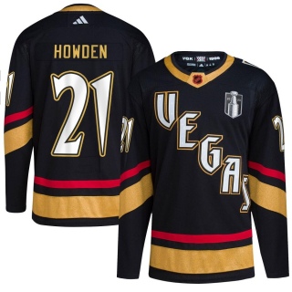 Youth Brett Howden Vegas Golden Knights Adidas Reverse Retro 2.0 2023 Stanley Cup Final Jersey - Authentic Black