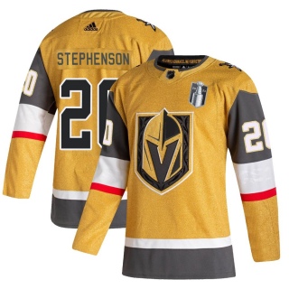Youth Chandler Stephenson Vegas Golden Knights Adidas 2020/21 Alternate 2023 Stanley Cup Final Jersey - Authentic Gold