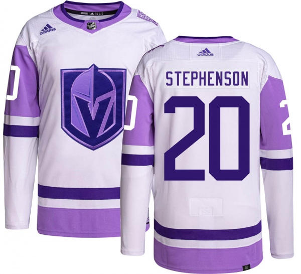 Youth Chandler Stephenson Vegas Golden Knights Adidas Hockey Fights Cancer Jersey - Authentic