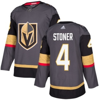 Youth Clayton Stoner Vegas Golden Knights Adidas Home Jersey - Authentic Gray