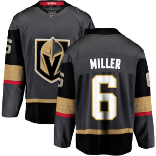 Youth Colin Miller Vegas Golden Knights Fanatics Branded Home Jersey - Breakaway Black