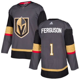 Youth Dylan Ferguson Vegas Golden Knights Adidas Home Jersey - Authentic Gray