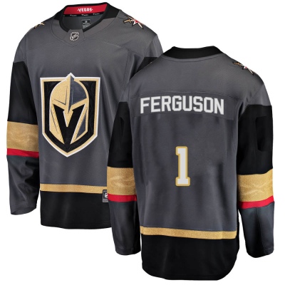 Youth Dylan Ferguson Vegas Golden Knights Fanatics Branded Home Jersey - Breakaway Black