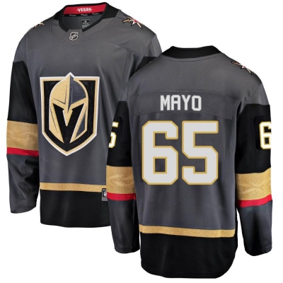 Youth Dysin Mayo Vegas Golden Knights Fanatics Branded Home Jersey - Breakaway Black