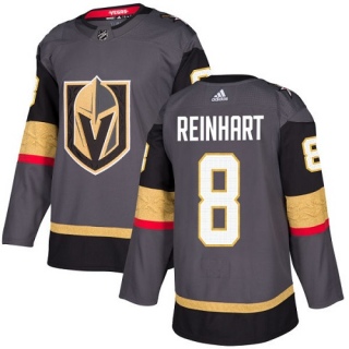 Youth Griffin Reinhart Vegas Golden Knights Adidas Home Jersey - Authentic Gray