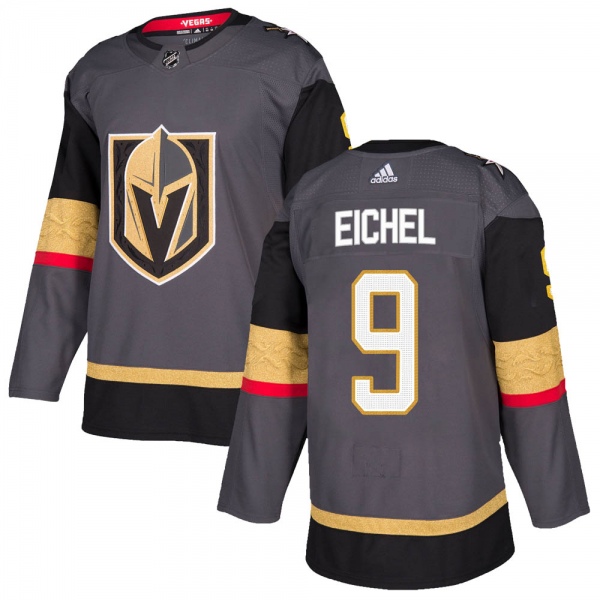 Youth Jack Eichel Vegas Golden Knights Adidas Home Jersey - Authentic Gray