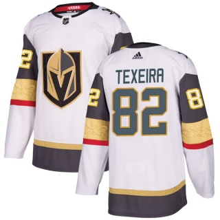 Youth Keoni Texeira Vegas Golden Knights Adidas Away Jersey - Authentic White