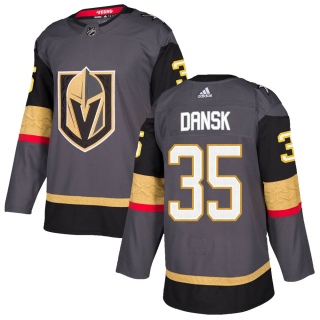 Youth Oscar Dansk Vegas Golden Knights Adidas Home Jersey - Authentic Gray