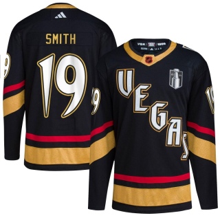 Youth Reilly Smith Vegas Golden Knights Adidas Reverse Retro 2.0 2023 Stanley Cup Final Jersey - Authentic Black