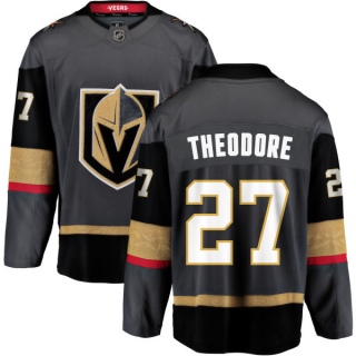 Youth Shea Theodore Vegas Golden Knights Fanatics Branded Home Jersey - Breakaway Black