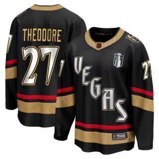 Youth Shea Theodore Vegas Golden Knights Fanatics Branded Special Edition 2.0 2023 Stanley Cup Final Jersey - Breakaway Black