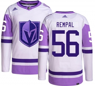 Youth Sheldon Rempal Vegas Golden Knights Adidas Hockey Fights Cancer Jersey - Authentic