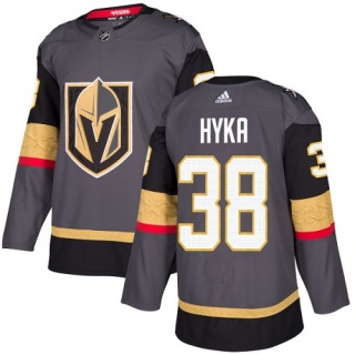 Youth Tomas Hyka Vegas Golden Knights Adidas Home Jersey - Authentic Gray