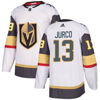 Youth Tomas Jurco Vegas Golden Knights Adidas Away Jersey - Authentic White